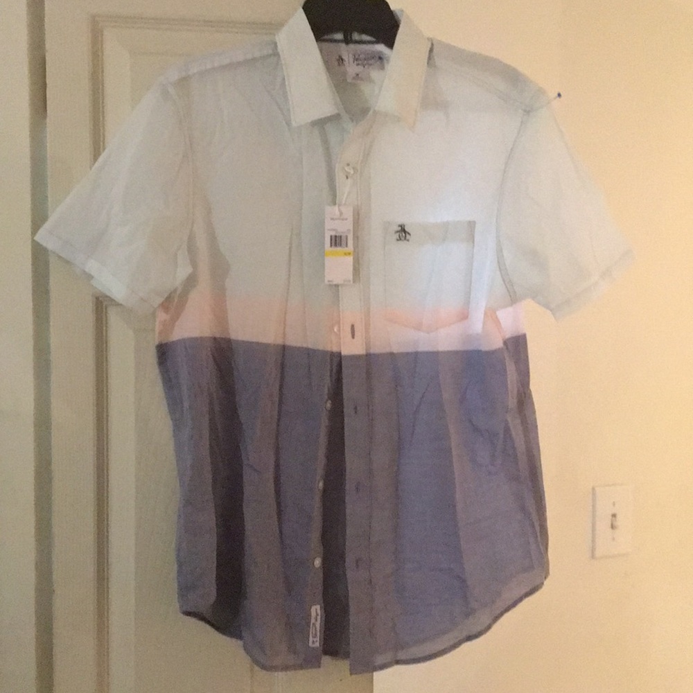 Penguin collar shirt